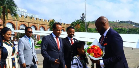 በኢትዮጵያ የአሜሪካ አምባሳደር ኤርቪን ማሲንጋ ጎንደር ገቡ።