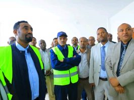 ርእሰ መሥተዳድር አረጋ ከበደ በደብረ ማርቆስ ከተማ እየተሠሩ የሚገኙ የልማት ሥራዎችን ጎበኙ።