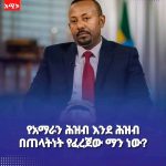"መፈናቀልን እናስቀራለን ያሉ ኀይሎች አሁን ሰው ከቤቱ ወጥቶ መግባት እንዳይችል አድርገዋል"ጠቅላይ ሚኒስትር ዐቢይ አሕመድ (ዶ.ር) 1785634294585