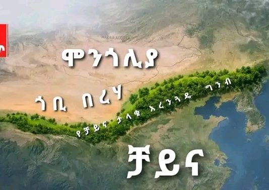 ቻይና በአረንጓዴ ግንብ፣ ኢትዮጵያ ደግሞ በአረንጓዴ አሻራ የምድርን ጤና ጠብቀዋል።