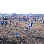 በሶማሌ ክልል በረሃማነትን የሚገዳደረው ታሪካዊው የአንድ ጀምበር አረንጓዴ አሻራ በደማቁ እየተካሄደ ነው። 1785769089739