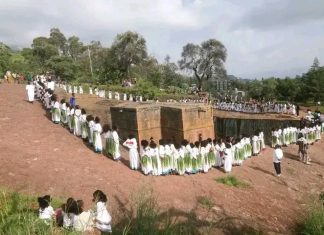 የአሸንድዬ በዓል ዋዜማ በላሊበላ