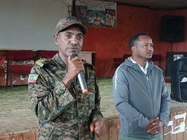 ምሥራቅ ዕዝ ዞብል ክፍለ ጦር በሰከላ ወረዳ ያሠለጠናቸውን የሰላም አሥከባሪዎች አስመረቀ።