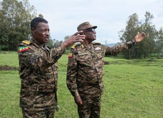 በምዕራብ ጎጃም ዞን የተሰማራው መከላከያ ሠራዊት ሀገራዊ አደራውን በላቀ ጀግንነት እየተወጣ ነው።