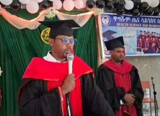 ዋግሹም ጤና ሳይንስ እና ቢዝነስ ኮሌጅ 272 የጤና ባለሙያዎችን አስመረቀ።
