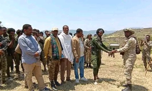 በጃናሞራ ወረዳ በጫካ ሲንቀሳቀሱ የነበሩ ታጣቂዎች የሰላም አማራጭን ተቀበሉ።