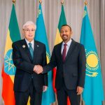 ጠቅላይ ሚኒስትር ዐቢይ አሕመድ (ዶ.ር) ከካዛኪስታን ፕሬዝዳንት ቃሲም ጆማርት ቶካዬቭ ጋር ተወያዩ። 807685022_1714971372949942_4144281838292054715_n