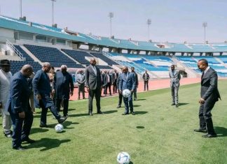 ጠቅላይ ሚኒስትር ዐቢይ አሕመድ (ዶ.ር) ከአፍሪካ ሀገራት መሪዎች ጋር በመኾን የባሕርዳር ስታዲየምን ጎበኙ።