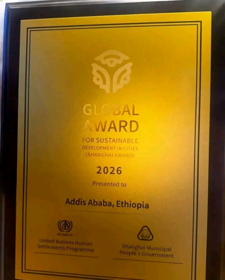 አዲስ አበባ የ2026 የከተሞች ዘላቂ ልማት ዓለም አቀፍ ሽልማት ተሸለመች።