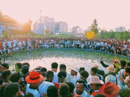የኢሬቻ በዓል በድምቀት ተከብሯል።
