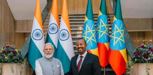 የሕንዱ ጠቅላይ ሚኒስትር ናራንድራ ሞዲ ለጠቅላይ ሚኒስትር ዐቢይ አሕመድ (ዶ.ር) የእንኳን ደስ አለዎት መልዕክት አስተላለፉ።