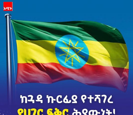 የጓዳ ኩርፊያ አላፊ ነው የሀገር ፍቅር ግን ሕያው ማሕተም ነው !