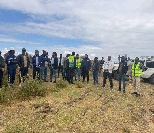 የለሚ ሲሚንቶ ፋብሪካ – ጀማ ወንዝ የሲሚንቶ ኮንክሪት መንገድ ግንባታ ሥራ ተጀመረ።